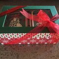 25 Handmade Christmas Cards and Handmade box