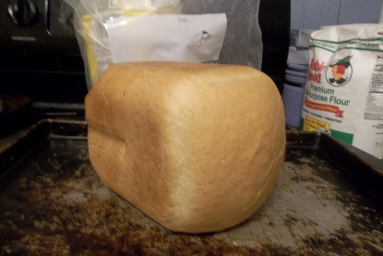 My first loaf of bread