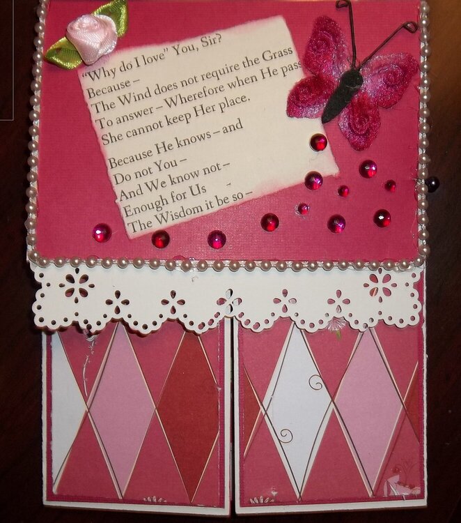 Valentine&#039;s Card - front