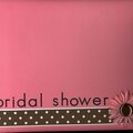 Bridal shower album