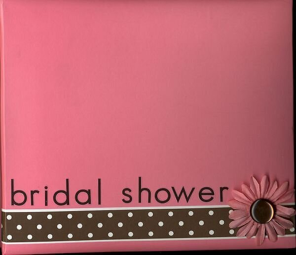 Bridal shower album