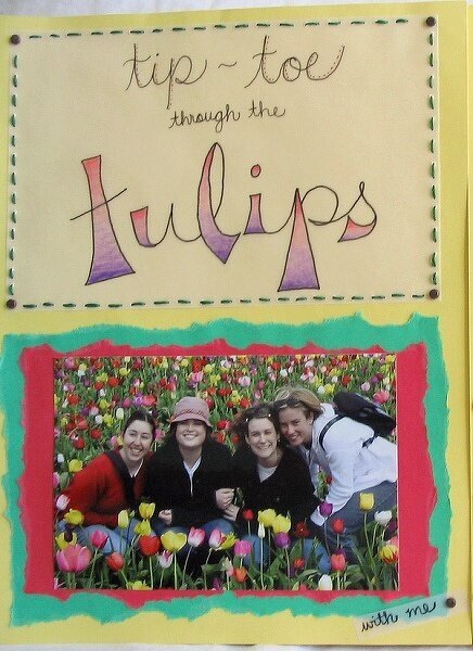 Tip Toe through the Tulips with Me