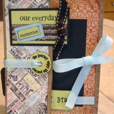 Our Everyday Memories- Envelope Accordion Book