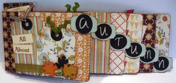 All About Autumn Cascading Mini Book