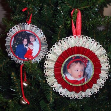 Photo Ornaments Day 5 and Day 4