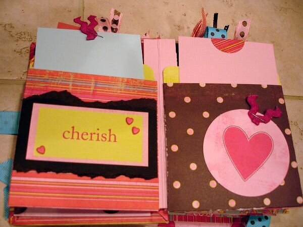 Library Pocket Valentine Album