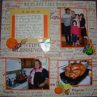 Our 1st Thanksgiving &#039;04