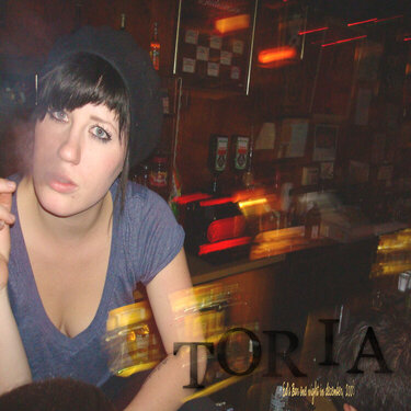 Toria, Ed&#039;s Bar one night december 2008