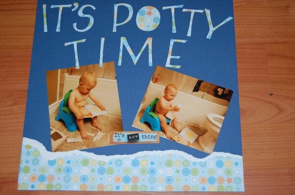 It&#039;s potty time