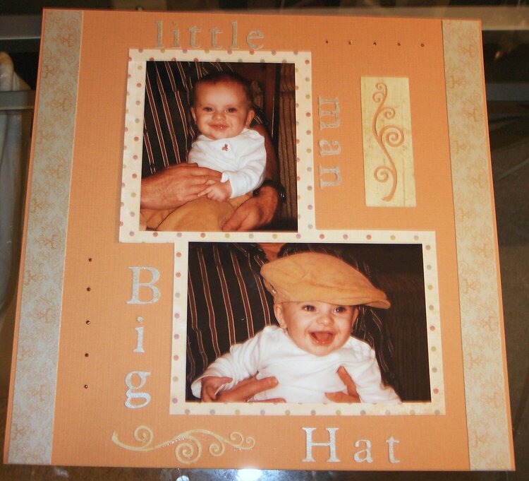 Little man....Big Hat