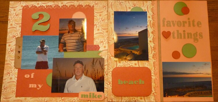 2 of my Favorite thing--Mike and the Beach