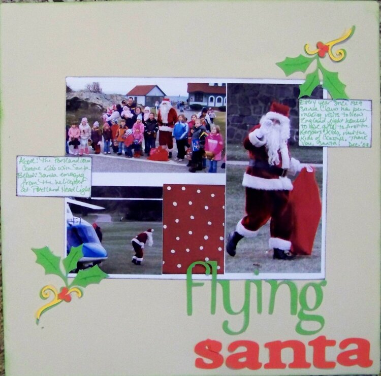 Flying Santa