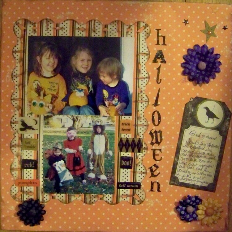 Halloween 2008 *flowers added*