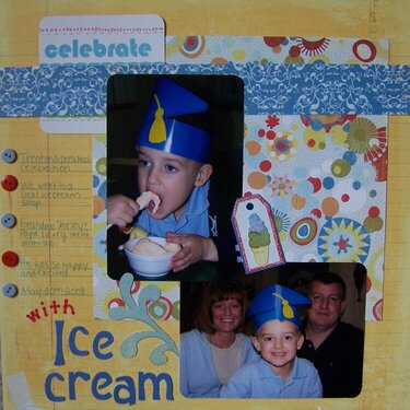 Celebrate with Ice cream
