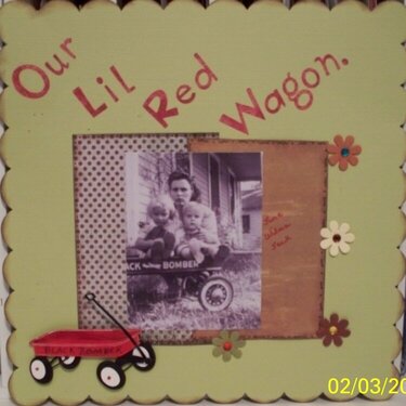 Our Lil Red Wagon