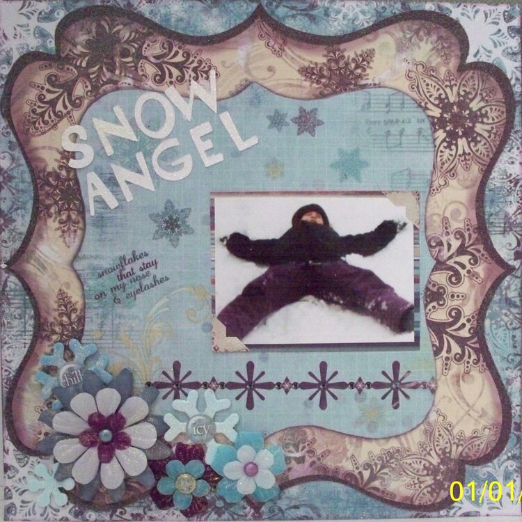 Snow Angel        Dec-Jan. SWIRLYDOOS KIT: