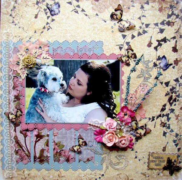 A Bride and her Dog