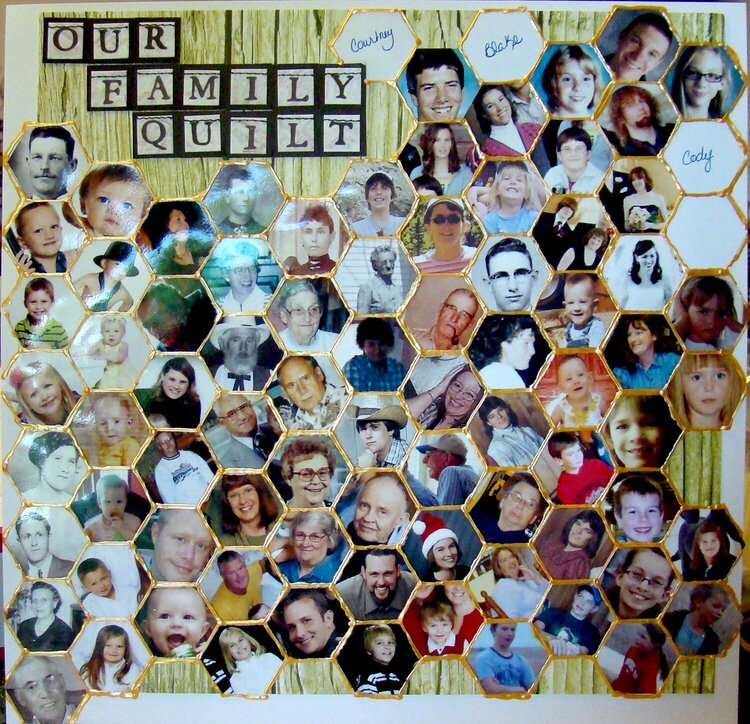Family Quilt - Calendar Page