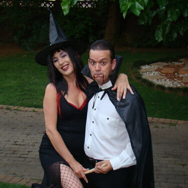 Dracula and his witch