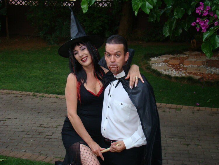 Dracula and his witch