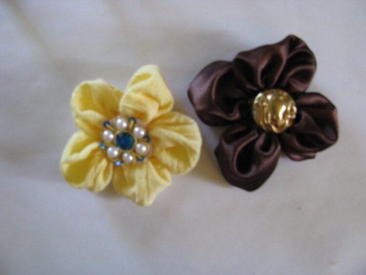 Fabric Flowers