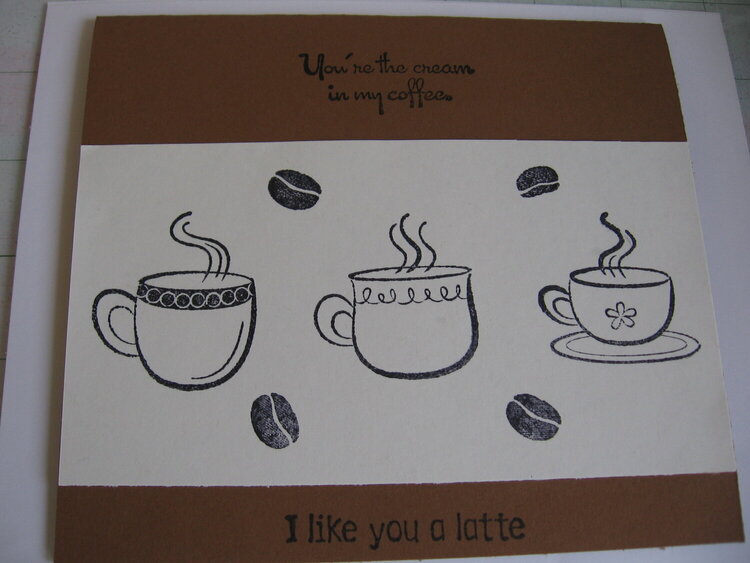 You&#039;re the cream in my coffee
