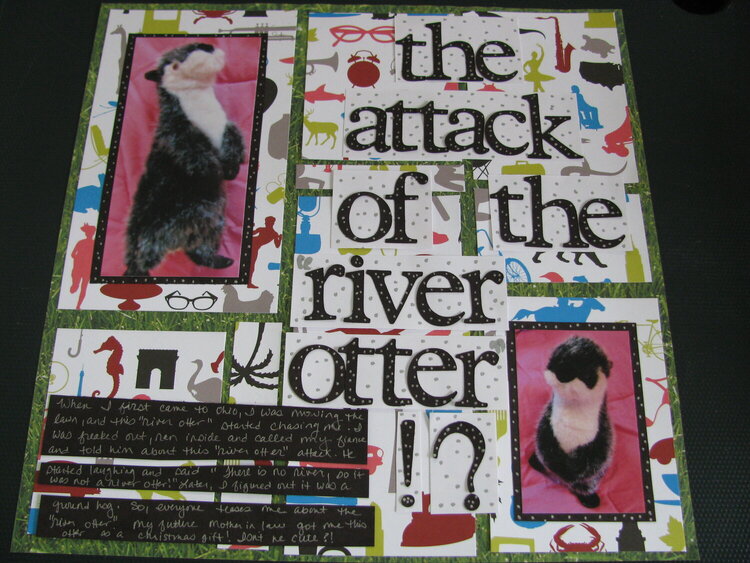 the attack of the river otter!?