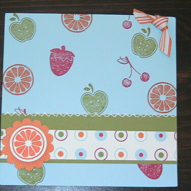 6x6 Tart n Tangy Page