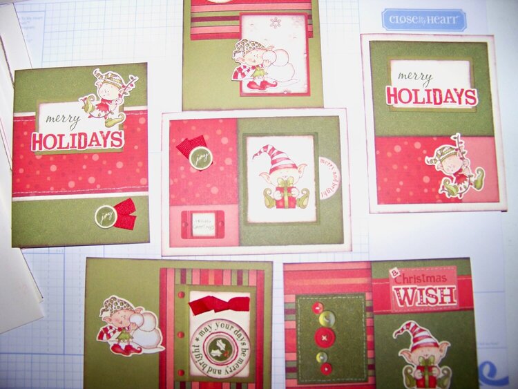 CTMH  Merry &amp; Bright Card Kit, (6 of 12)