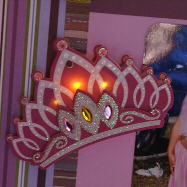 Arabian princess-Light up crown