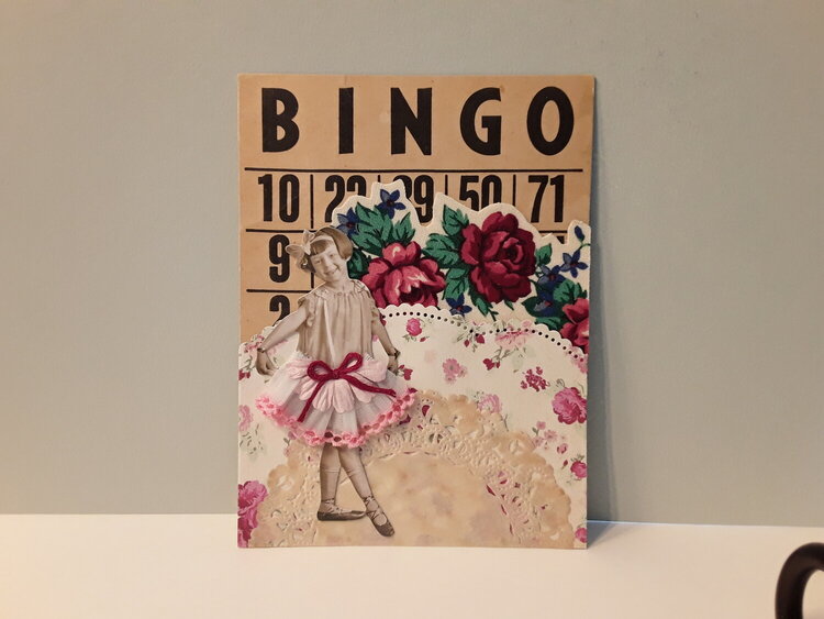 Altered Bingo Card