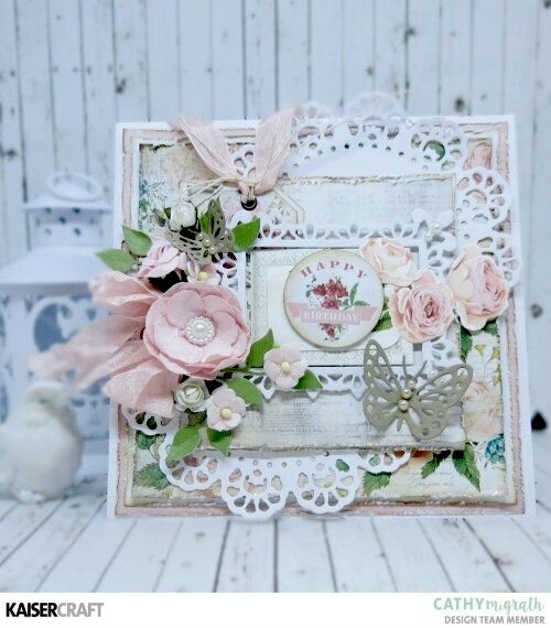 Shabby Chic Birthday Card