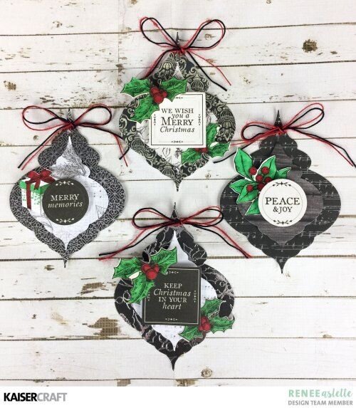 &quot;Bauble Tags&quot; Christmas Gift Tags