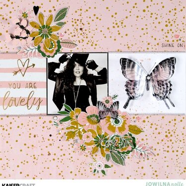 You Are Lovely Layout by Jowlina