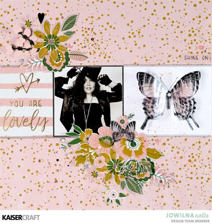 You Are Lovely Layout by Jowlina