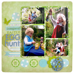 12x12 Bubblegum Hills Egg Hunt Lay out by DK