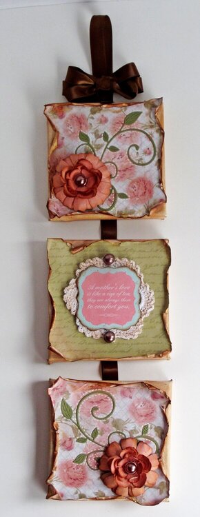 Mother&#039;s Wall Plaque with Charlotte&#039;s Dream