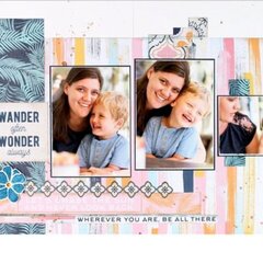 Wander Often Double Page Layout