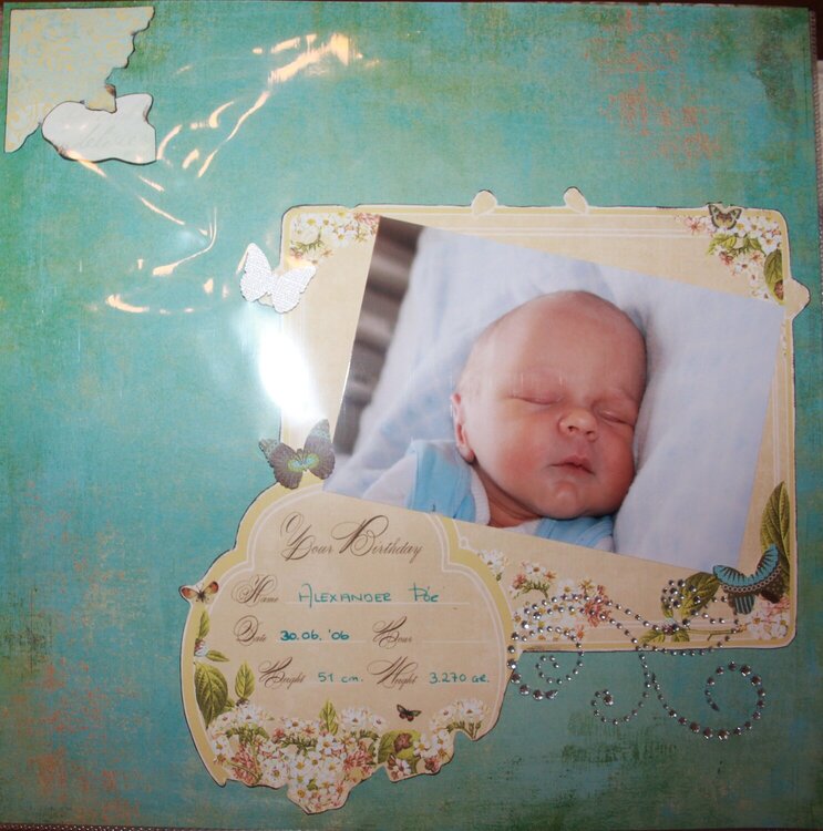 My brother's son newborn