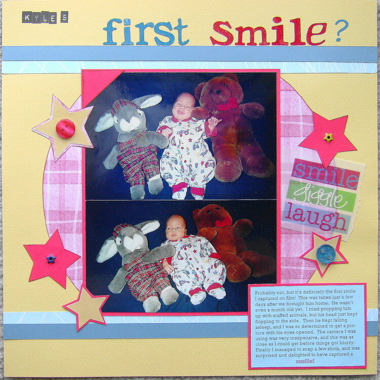 first smile?