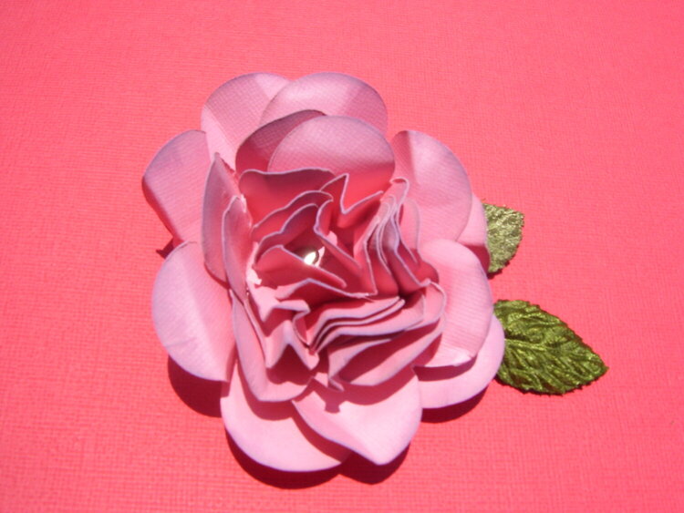First attempt at paper flower