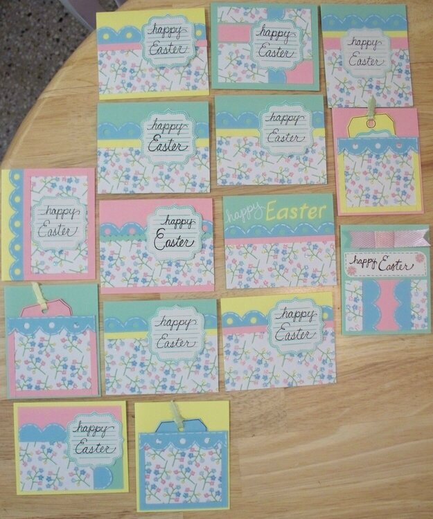 Easter cards 2009