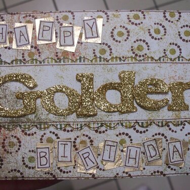happy golden birthday