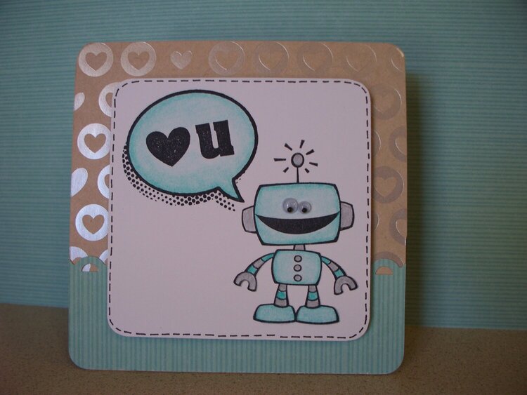 heart u robot valentine