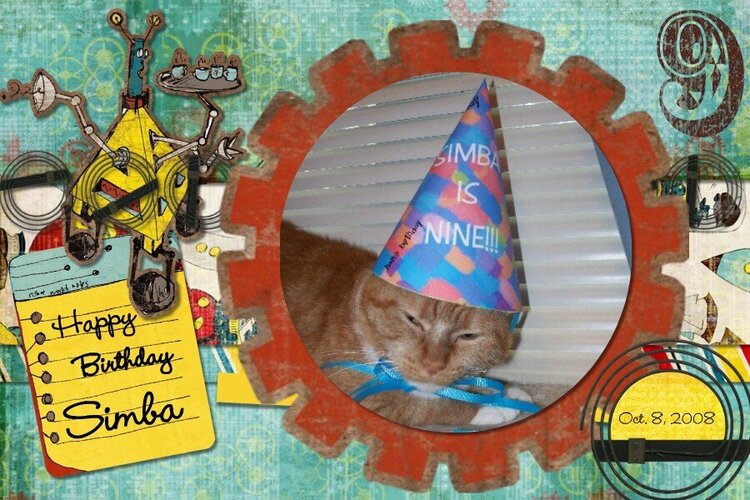 simba&#039;s 9th birthday 0ct.8,2008
