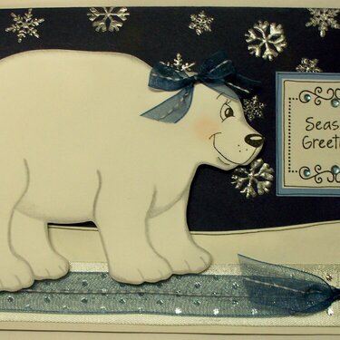 Polar Bear *season&#039;s greetings*