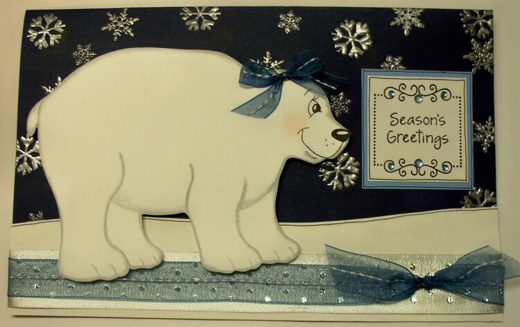 Polar Bear *season&#039;s greetings*