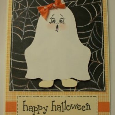 happy halloween ghost