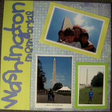&quot;Washington Memorial&quot;