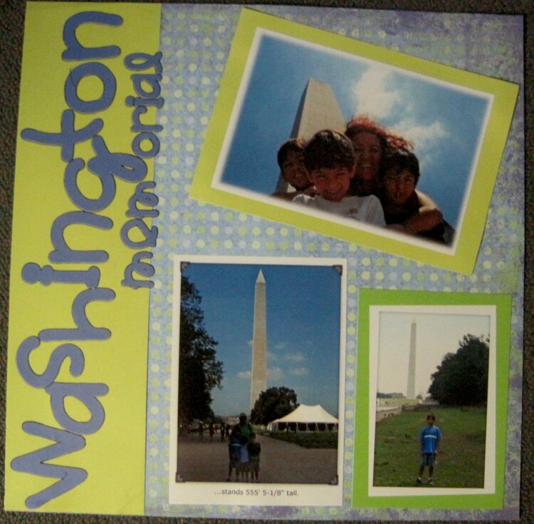 &quot;Washington Memorial&quot;
